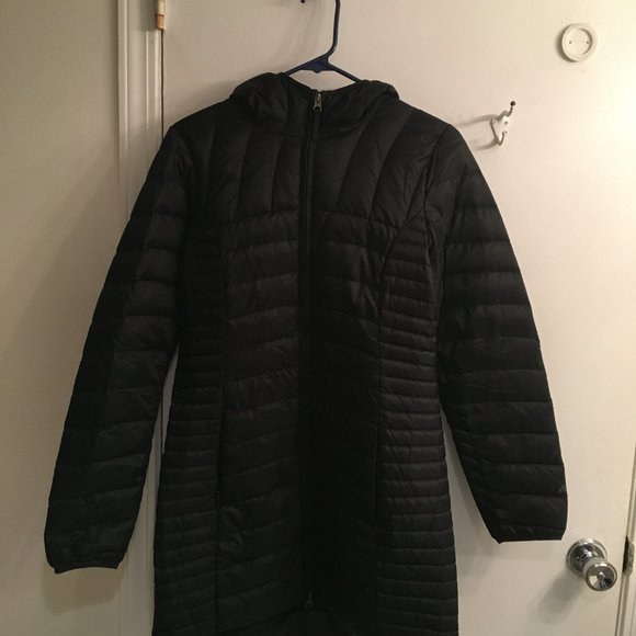 Eddie Bauer Astoria Hooded Down Parka Black Small - Picture 6 of 8